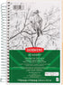 Derwent Academy Paper Sketch Journal, Wirebound, 70 Sheets, 9" x 6", Heavyweight (54966), White...