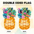 Hello Summer Pineapple Garden Flag Tropical Flamingos Double Sided Outside Pineapple Yard Flag Holiday Party Yard Outdoor Decoration...