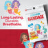 BioSwiss Bandages, Mermaid Shaped Self Adhesive Bandage, Latex Free Sterile Wound Care, Fun First Aid Kit Supplies for Kids, 24 Count...