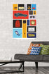 Trends International Back to the Future - Grid Wall Poster, 22.375" x 34", Premium Poster & Mount Bundle...