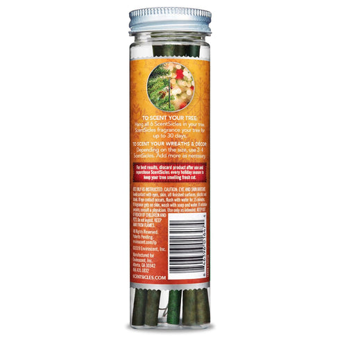 Scentsicles - 01647-012 Scented Christmas Ornaments for Christmas Tree, All Natural Holiday Air Freshener (Spiced Pine Cones Holiday Fragrance) In...