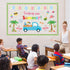 Summer Bulletin Board Decorations Summer Truck Classroom Bulletin Board Border Tropical Surfing Into Summer Paper Cutouts for Classroom Window Wal...