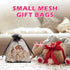 ANZNKU 50 Pack Premium Sheer Organza Bags 3x4 Inch, Small Gift Bags With Drawstring Mesh Bags Candy Bags Jewelry Bags Party Favor Bags (Black)...