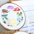 Basic Embroidery Stitch Kit: Perfect for Beginners with 28 Different Stitches and a Mushroom Embroidery Set......