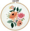 DUTCH STITCH BROTHERS Wildflower Embroidery Starter Kit with Pattern and Instructions. Stamped Embroidery Kits with Embroidery Clothes with Patter...