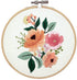 DUTCH STITCH BROTHERS Wildflower Embroidery Starter Kit with Pattern and Instructions. Stamped Embroidery Kits with Embroidery Clothes with Patter...