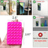 Suction Cup Phone Mount, Double Sided Silicone Suction Phone Case, Phone Sticky Grip for iPhone and Android, Hands-Free Fidget Toy Mirror Shower P...