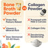100% Grass-Fed Organic Beef Bone Broth Protein Powder, Active Probiotics, Collagen Peptide Rich, 15g Protein, Non-GMO, Low Sodium, Healthy Skin, G...