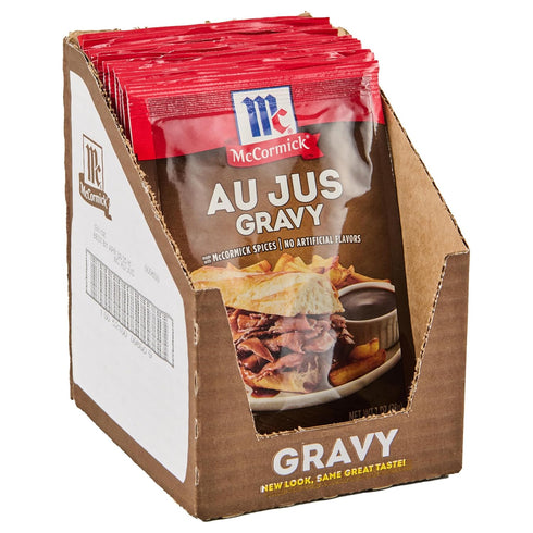McCormick Au Jus Gravy Mix, 1 oz (Pack of 12)...