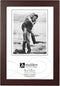 Malden International Designs Dark Walnut Concept Wood Picture Frame, 4x6, Walnut...