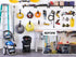 Heavy-Duty Wrap-It Storage Straps - 13-inch (6-Pack) Blaze Orange - Garage Organizer and Extension Cord Hanger for Garage Gadgets...