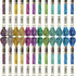 WILLBOND 24 Pcs Metallic Embroidery Floss Cotton Stitch Embroidery Thread Skein Threads Glitter Embroidery Thread Cross Stitch Thread for Friendsh...