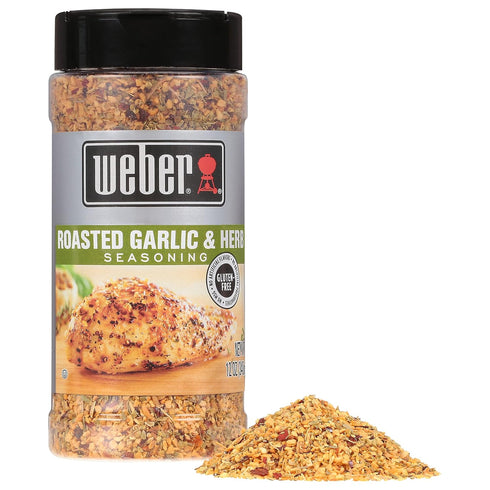 Weber Roasted Garlic & Herb Seasoning, 12 Ounce Shaker...