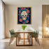 Posterizer 1 pcs-flowers and chinoiserie sugar skull-Abstract & Modern Art-Holiday Poster Collection-Gift for Men Women Entrepreneur Teens - UNFRA...