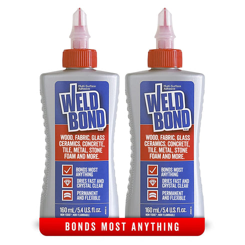Non-Toxic Multi-Surface Glue That Bonds Most Anything! Use as Wood Glue or for Glass Mosaic Ceramic Pottery Craft Tile Porcelaine Stone Jewelry Fa...