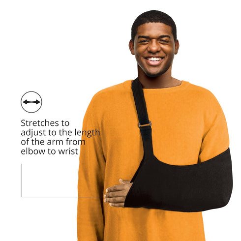 Brownmed - Joslin Sling Ultimate Arm Sling - Arm Sling for Men & Women to Support Shoulder, Elbow, or Wrist Injury - Arm Immobilizer, Shoulder Sta...