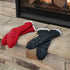Elanze Designs Simple Knit Womens One Size Plush Lined Non Skid Indoor Slipper Socks...