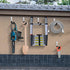 Heavy Duty Steel Garage Hooks,Garage Storage Utility Hooks,Heavy Duty Garage Garden Tool Organizer,Steel Wall Mount Hooks, Garden Hose Hanger, Sma...