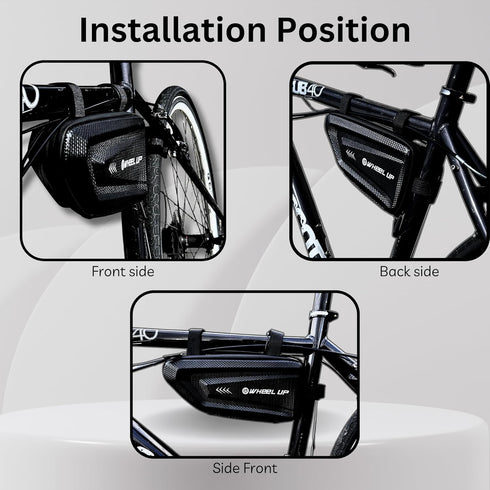 Wheel up bike bags,bike triangle bag,bike bags frame,bicycle triangle frame bag,bike pouch frame,mountain bike triangle bag,waterproof bike bag,cy...