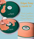 2 Fruit Leather Silicone Dehydrator Sheets with EDGES - NON-Toxic for Nesco Round Dehydrators Lip Mold Hold Batter Liquid Fruit Roll Up Fruit Leat...