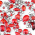 Sew On Rhinestones, OEMOO 130PCS Sew On Glass Rhinestone Metal Back Prong Setting Sewing Claw Rhinestone Mixed Shapes for Dress, Bag, Dance Costum...