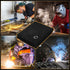 Oudain 4 Pcs 12" x 9" High Temperature Carbon Felt Flame Resistant Welding Blanket Soldering Fire Blanket Brazing Fireproof Mat Protective Fabric ...