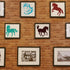 FINGERINSPIRE 9 Pcs Horses Stencil 5.9x5.9inch Reusable Horse Farm Running Horse Painting Template DIY Horse Head Drawing Stencil Animal Steed Dec...