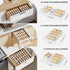 Spice Drawer Organizer, 4 Tier Clear Acrylic Expandable From 13" to 26" Seasoning Jars Drawer Insert, Kitchen Drawer Spice Rack Tray for Cabinet/C...