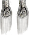 Honbay 1 Pair of Metal Tassel Chain Shoulder Epaulets Shoulder Boards Badge Fixed with Pins for Men and Women...