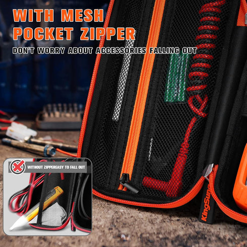 Hard Case Compatible with Klein Tools MM400/MM300/MM200/ET140/MM720 Digital Multimeter (Only Case), 1 Pack...
