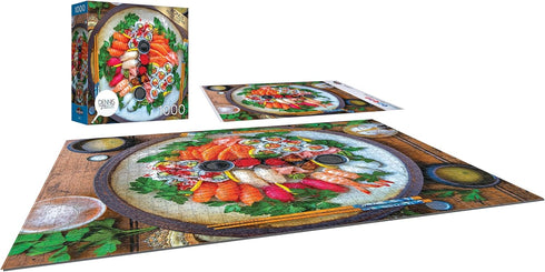 RoseArt - Dennis Prescott - So Good Sushi - 1000 Piece Jigsaw Puzzle for Adults...