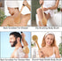 OWIIZI Round Head Back Scrub Brush for Body Shower, Wooden Long Handle Bristles Tub Soaping Bath Brushes, Skin Exfoliator Scrubber Brush for Men W...