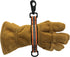 LINE2design Firefighter Glove Strap - Emergency Rescue Turnout Gear Heavy Duty Reflective Gloves Safety Leash - First Responders EMTs Construction...