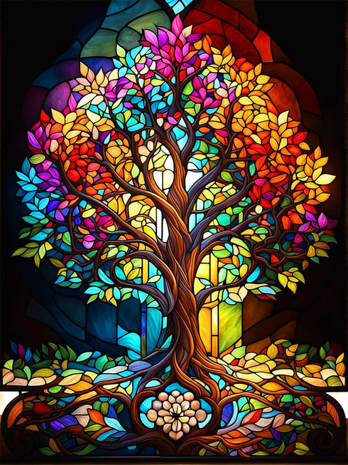 Tree of Life Diamond Painting Kits for Adults, DIY 5D Diamond Art Kits Full Drill Rhinestone Embroidery Crafts for Home Wall Decor Gifts 12x16in.....