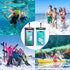 Hiearcool Universal Waterproof Phone Pouch, Dry Bag Compatible for iPhone 16 15 14 13 Pro Max XS Plus Samsung Galaxy S22 Cellphone Up to 8.3", IPX...