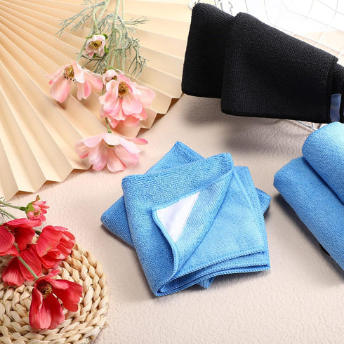 8 Pcs Magnetic Cleaning Cloth Magnetic Whiteboard Eraser Magnetic Microfiber Dry Erase Towel Whiteboard Cleaning Cloth for Dry Erase Board Reusabl...