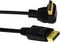 (30 CM/12inch) DP to DP Cable, CGTime Gold Plated 90 Degree Up Displayport Male to Displayport Male Audio and Video Extender Adapter Cable (Up M/M...