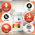 LIVEGOOD™ Vitamin D3 + K2 All Natural Bone, Muscle & Immune System Support, Vegan & Non-GMO, 60 Capsules...