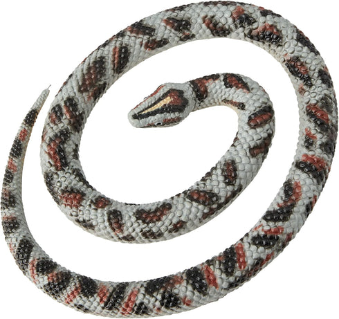 Wild Republic Rock Python, Rubber Snake Toy, Gifts for Kids, Educational Toys, 26", Multi...