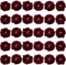 30pcs Rhinestone Chiffon Flower 2" Sewing Fabric Appliques for Clothing Craft Party Wedding Decor Tassel Topper Decoration Gift Wrapping Headbands...