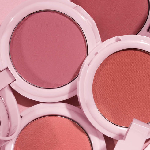Mally Beauty Bulletproof Powder Blush - Confident Coral - Long-Lasting Flush of Color - Compact Blush Powder Makeup - Matte Finish...