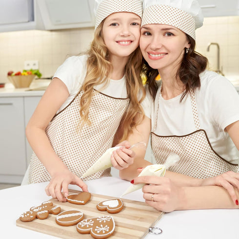 LotFancy 250pcs 12 Inch Piping Bags, Disposable Pastry Bags with 5 Clips, Anti-Burst Icing Piping Bag, Non-Slip Frosting Bags for Cakes and Cookie...