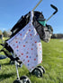 ALVABABY 2pcs Cloth Diaper Wet Dry Bags Waterproof Reusable with Two Zippered Pockets Travel Beach Pool Daycare Soiled Baby Items Yoga Gym Bag for...