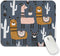 ToLuLu Square Mouse Pads, Personalized PU Leather Mouse Mat, Waterproof Ultra Smooth Mousepads, Non-Slip Suede Base Mouse Pads for Wireless Mouse ...