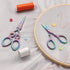 Embroidery Scissors, Stainless Steel Sharp Tip Scissors, Thread Scissors DIY Tools for Embroidery, Craft, Needle Work, Art Work & Everyday Use, 2 ...