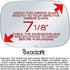 exactafit 8921L Driver Side Mirror Glass Replacement Repair Compatible With 2005 2006 2007 2008 2009 2010 Toyota Avalon...