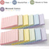 Mr. Pen- Lined Sticky Notes 3x3, 12 Pads, 720 Sheets in Total, Morandi Colors, Sticky Notes with Lines, Sticky Note Pads, Sticky Pads, Sticky Note...