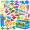 46PCS Magnetic Fishing Bath Toys Game Set,Swimming Fish Toys for Bathtub,Water Table Bathtub Toys for Toddlers Kids Age 3-6, Pool toys for Pretend...