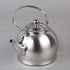 Creative Home Royal Tea 1.0 Quart Stainless Steel Stovetop Tea Kettle with Removable Infuser Basket Folding Handle Capsulated Bottom for Even Heat...