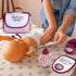 Fash N Kolor - Complete Baby Doll Changing Travel Diaper Bag with Baby Doll Accessories Set -Including 2 Magic Bottles, Pacifier, Pamper and lot m...